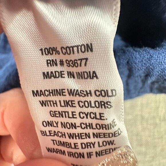 NEW! a.n.a A‎ New Approach Tank Top Blue Pleated Petite Medium $32 Scoop Neck - Picture 7 of 10